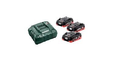 Metabo 685132000 18V LiHD Accu Starterset (3x 4.0Ah) + Lader