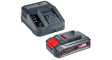 Einhell 18V Power-X-Change Li-Ion Accu Starterset Incl. Lader (1x 2.5Ah)