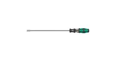 Wera 05136075001 7-delig Kraftform Kompakt 27 XL SHK 1 Handbithouder Met Vaste Kling - 1/4"x300mm
