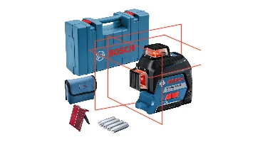 Bosch GLL 3-80 Kruislijnlaser In Koffer - 40m