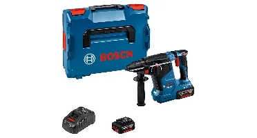 Bosch GBH 18V-24 C 18V Li-ion Accu Combihamer Set (2x 5.0Ah) In L-Boxx - 2,4J - 30mm
