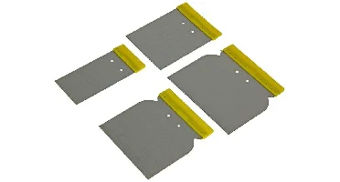 Sam Verfgereedschap Japanse Plamuurmessen Set 4-delig