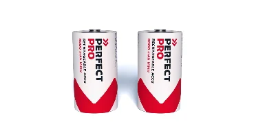 PerfectPro B-D2 Batterij NiMH 8000 MAh, 2 Stuks D