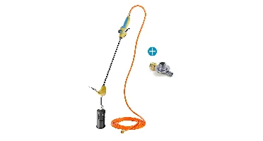 Gloria Thermoflamm Bio Professional E+ - Onkruidbrander Op Gas - Set - 1.200°C