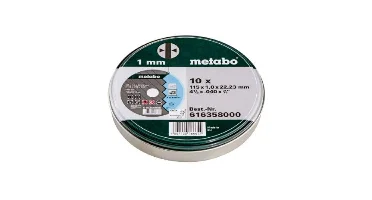 Metabo 616358000 Doorslijpschijf - 115 X 1 X 22,23mm