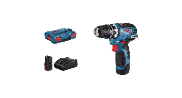 Bosch GSR 12V-35 FC 12V Li-ion Accu Schroefboormachine Set (2x 3.0Ah Accu) In L-Boxx - Koolborstelloos