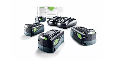 Festool SYS 18V 4x5,0/TCL 6 DUO Energieset In Systainer