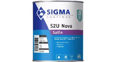 Sigma S2U Nova Satin - Op Kleur Gemengd - 1L - Lak