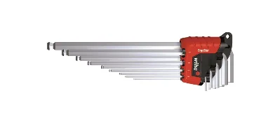 Wiha 369R H9 9-delige Inbussleutelset In ErgoStar Houder - 1,5-10mm