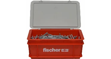 Fischer 523727 Nagelplug/slagplug NS - 6 X 60mm - PZ2 - Verzonken Schroef - In Krat (400st)