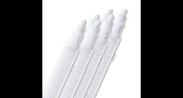 Set van 6 Q-Series LED TL Armaturen 120cm - 36 Watt 4320 Lumen vervangt 144 Watt - 120lm/W - 6500K daglicht wit licht - Gereedschapsloos Koppelbaar - IK08 - IP65 Waterdicht - Tri-proof plafondverlichting