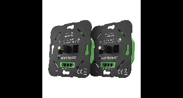 Set van Master-Master LED dimmers - 0.5-300W - Fase-afsnijding (trailing edge) - Wisselschakeling