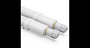 Set van 2 - R-Series Pro - LED TL-armatuur 150cm - IP65 waterdicht - 48 watt - 6720 lumen - 6500K - Koppelbaar - IK07 - Flikkervrij - R-Series Tri-Proof - 2 jaar garantie