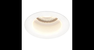 Mari LED inbouwspot verzonken - 4 Watt 345 Lumen - 4000K neutraal wit - GU10 - Dimbaar - Rond - IP64 Waterdicht - Wit - Anti-glare