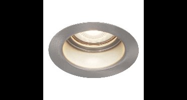 Mesa LED inbouwspot verzonken - 4 Watt 345 Lumen - 4000K neutraal wit - GU10 - Dimbaar - Rond - IP64 Waterdicht - RVS - Anti-glare