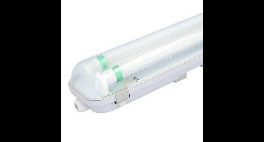LED TL armatuur 150cm dubbel - T8 (G13) - 60 Watt 9600 lumen (160lm/W) - 4000K neutraal wit(840) - Koppelbaar - Flikkervrij - IP65 waterdicht - LED TL Lamp