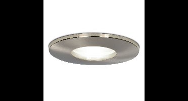 Vegas LED Inbouwspot - Dimbaar - 4 Watt 6500K Daglicht wit -`GU10 Fitting - IP44 spatwaterdicht - Aluminium - Voor binnen, buiten en badkamer