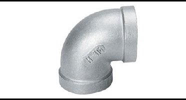 Knie 90gr Nr.90 RVS 1 x 3/4