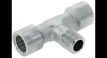 T-Inschroefkoppeling konisch R1/8 x G1/8 Bi x Bu x Bi