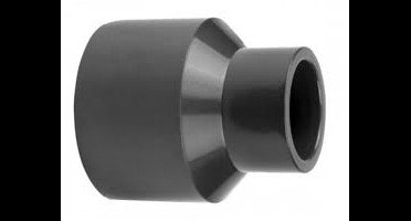 Druk PVC verloopmof - (63)/50x50mm - 16 bar