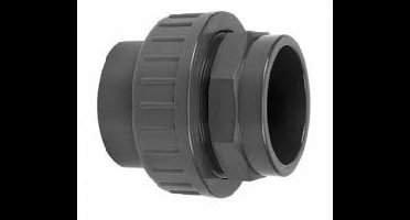 Druk PVC 3-delige koppeling - 16mm - 16 bar