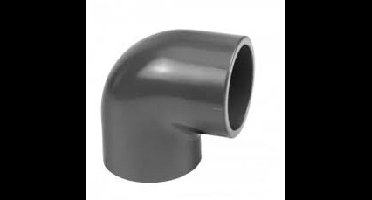 Druk PVC knie 90gr - 50mm - 16 bar