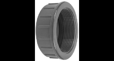 Druk PVC schroefkap - 1-1/4 - 10 bar