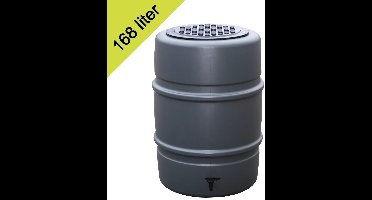 Harcostar regenton 168 liter antraciet