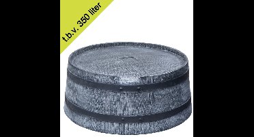 Garantia Voet voor Roto 350 liter grijs