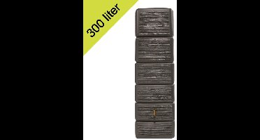 Garantia Wandtank SLIM 300 ltr Wood decor dark
