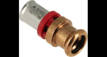 Bonfix Perskoppeling - 1x Alu-pers 1x M-press - Rechte koppeling - 16 x 15mm