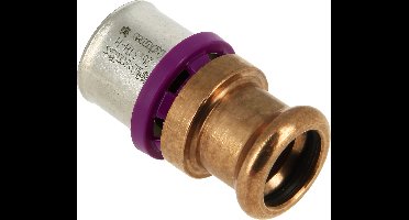 Bonfix Perskoppeling - 1x Alu-pers 1x M-press - Rechte koppeling - 26 x 22mm