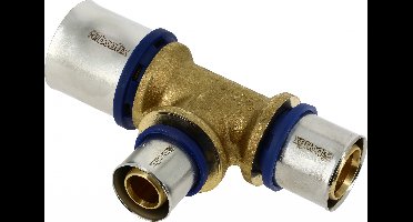 Bonfix Perskoppeling - 3x Alu-pers - T-koppeling - verlopend - 40 x 26 x 32mm