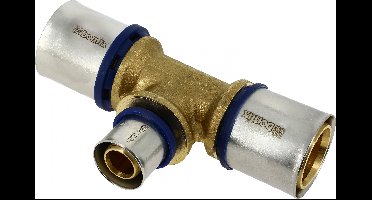 Bonfix Perskoppeling - 3x Alu-pers - T-koppeling - verlopend - 50 x 26 x 50mm