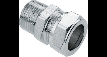 Bonfix knelkoppeling - Puntstuk - 1 x 28mm - Vertint Messing