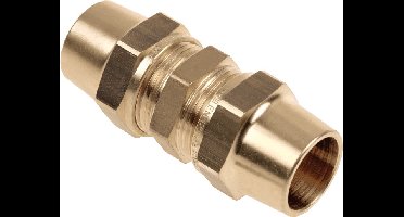 Knelfitting BELGAS - Rechte koppeling - 28mm x 28mm