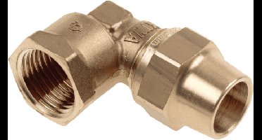 Knelfitting BELGAS - Kniekoppeling - 1/2 x 12mm - Binnendraad x Knel