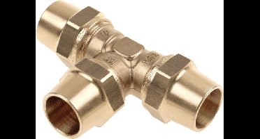 Knelfitting BELGAS - T-koppeling - 28mm - 3x knel