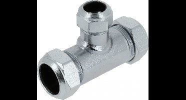 Bonfix Staalverzinkte knelfitting - T-koppeling - verlopend 109 - 3 x knel - 35mm x 22mm x 35mm