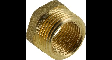Bonfix messing verloopring - 1 x 3/8 Binnendraad