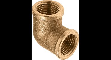 Bonfix messing knie - 3/4 Binnendraad