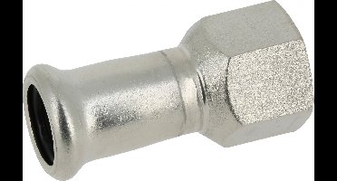 Bonfix Pressfitting RVS 316L Schroefbus 1 x 35 - lange binnendraad (RP) x press - (m-profiel)