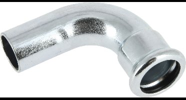 Bonfix Pressfitting staalverzinkt CV Insteekbocht 90� �15 x 15 - insteek x press - (m-profiel)
