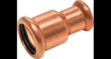 Bonfix Pressfitting roodkoper WATER Verloopkoppeling 18x14 - 2 x press - (m-profiel)