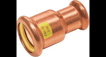 Bonfix Pressfitting roodkoper GAS Verloopkoppeling 54 x 42 - 2 x press - (m-profiel)