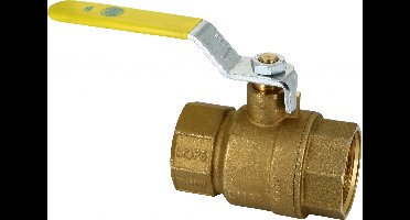 Bonfix Gaskraan voor Belgi� - hendel bediening 1/2 - 2 x binnendraad (messing)