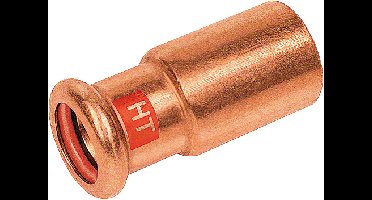 Bonfix Pressfitting roodkoper SOLAR Rechte verloopkoppeling - 54 x 35 - insteek x press - (m-profiel)