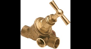Bonfix Stopkraan met bovendeel Met aftapgelegenheid 15 - 2 x capillair
