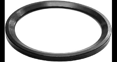 Profielring - DIN 3869 - M21 - 18,5x23,9 - G 1/2 A - EPDM - Paars