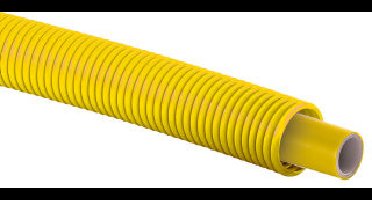 Uponor - GAS meerlagenbuis - in mantelbuis - 20mm - geel (Per Rol 75m)